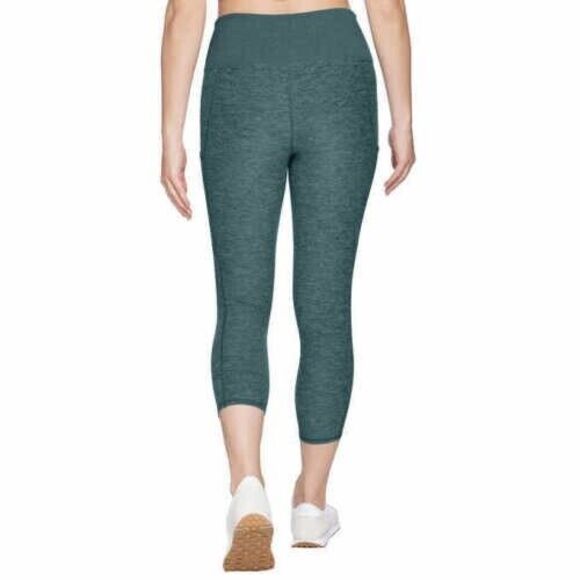 Kirkland Signature Women's Active Ruched Capri Leggings - Drawstring Waist, 23.75" Inseam - View #12